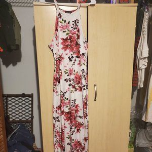 Floral maxi dress
